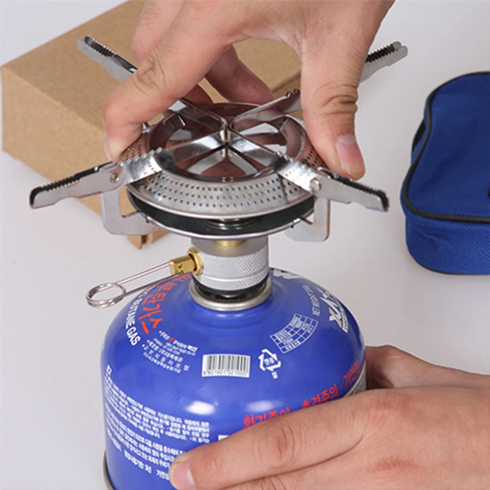 1PCS Outdoor Camping Gas Stove - Outdoor Gas Camping Oven recensie en prijs