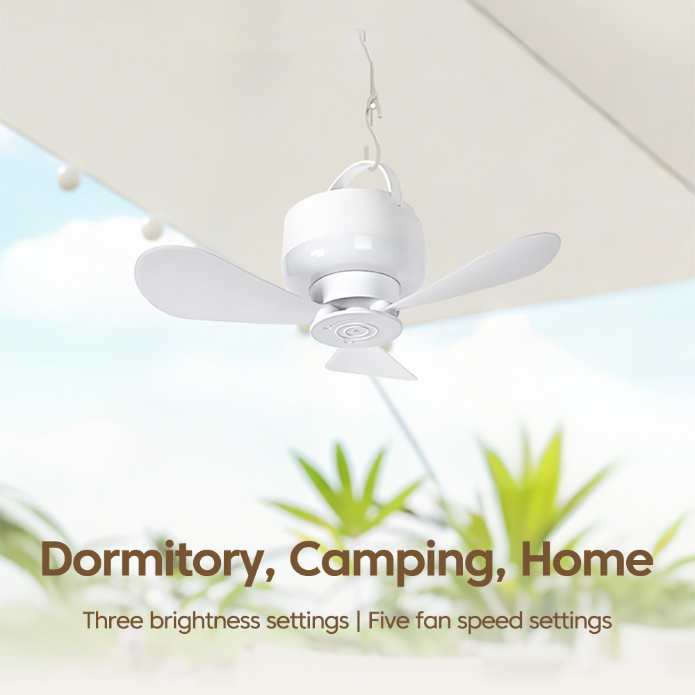 Remote Controlled LED Multi-fu - Outdoor Camping Misting Fan recensie en prijs