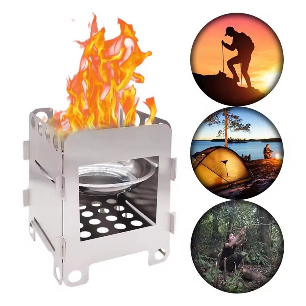 Folding Camping Wood Stove Por - Outdoor Gas Camping Oven recensie en prijs