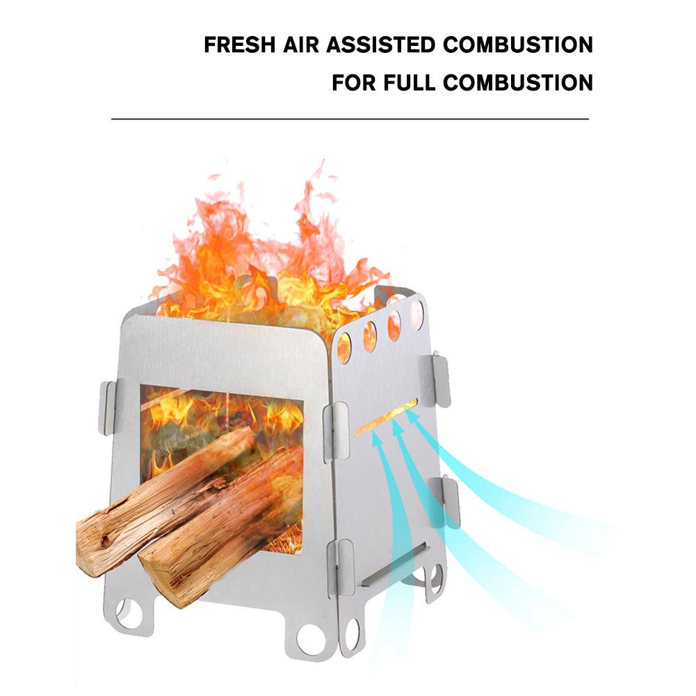 Folding Camping Wood Stove Por - Outdoor Gas Camping Oven recensie en prijs