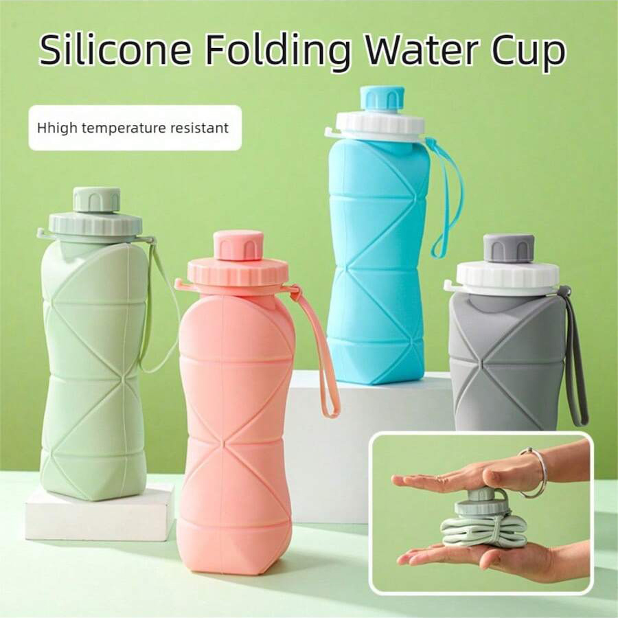 1Pc 600mlLarge Collapsible Sil - Collapsible Water Bottle recensie en prijs