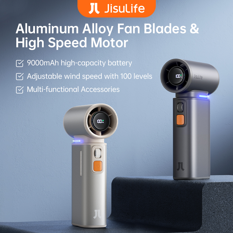 JISULIFE Portable Turbo Handhe - Outdoor Camping Misting Fan recensie en prijs