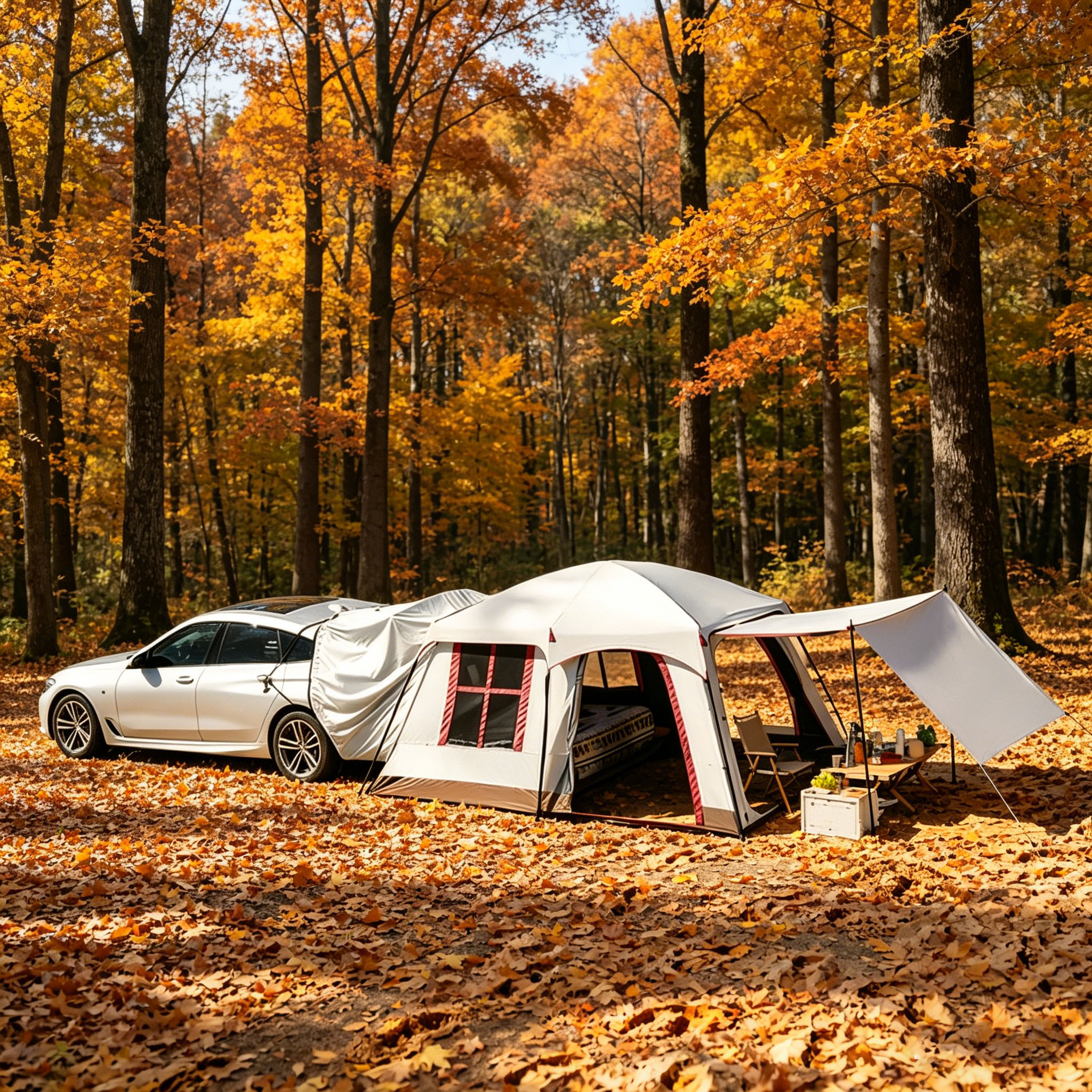 Multifunctional SUV Rear Tent  - Outdoor Camping Car Tail Tent recensie en prijs