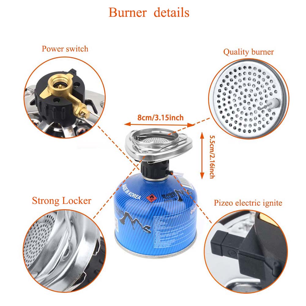 1500W BRS 61 Outdoor  Integrat - Outdoor Gas Camping Oven recensie en prijs