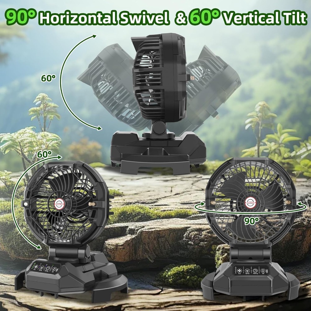 30,000mAh Portable Misting Fan - Outdoor Camping Misting Fan recensie en prijs
