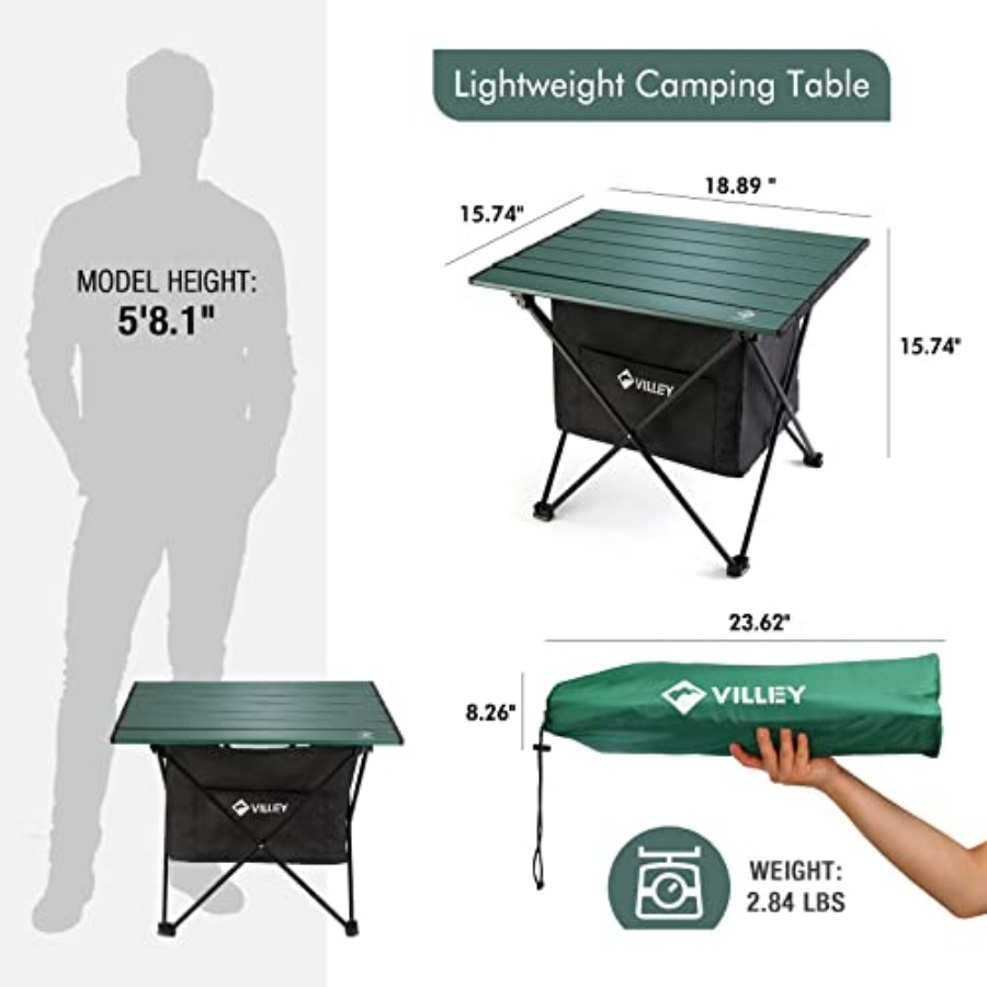 Por Side, Ultralight Aluminum  - Outdoor Camping Cooking Table recensie en prijs