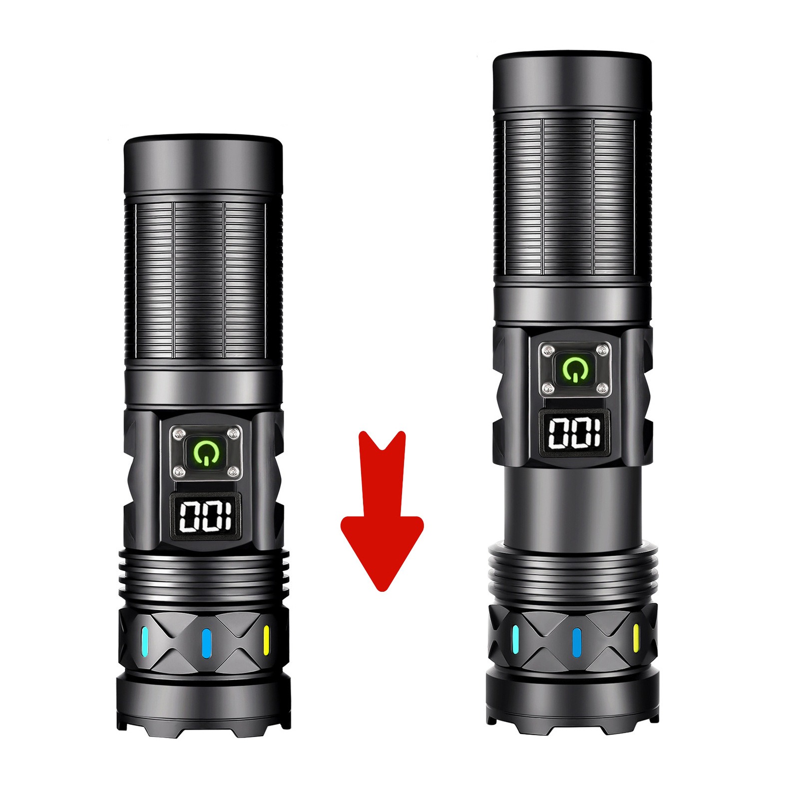 High Power LED Flashlight Tele - Outdoor Camping Lantern recensie en prijs