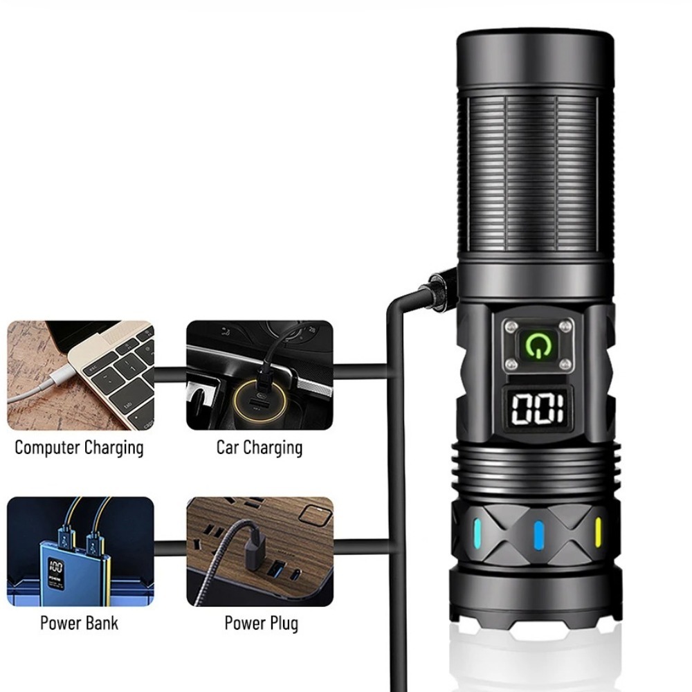 High Power LED Flashlight Tele - Outdoor Camping Lantern recensie en prijs