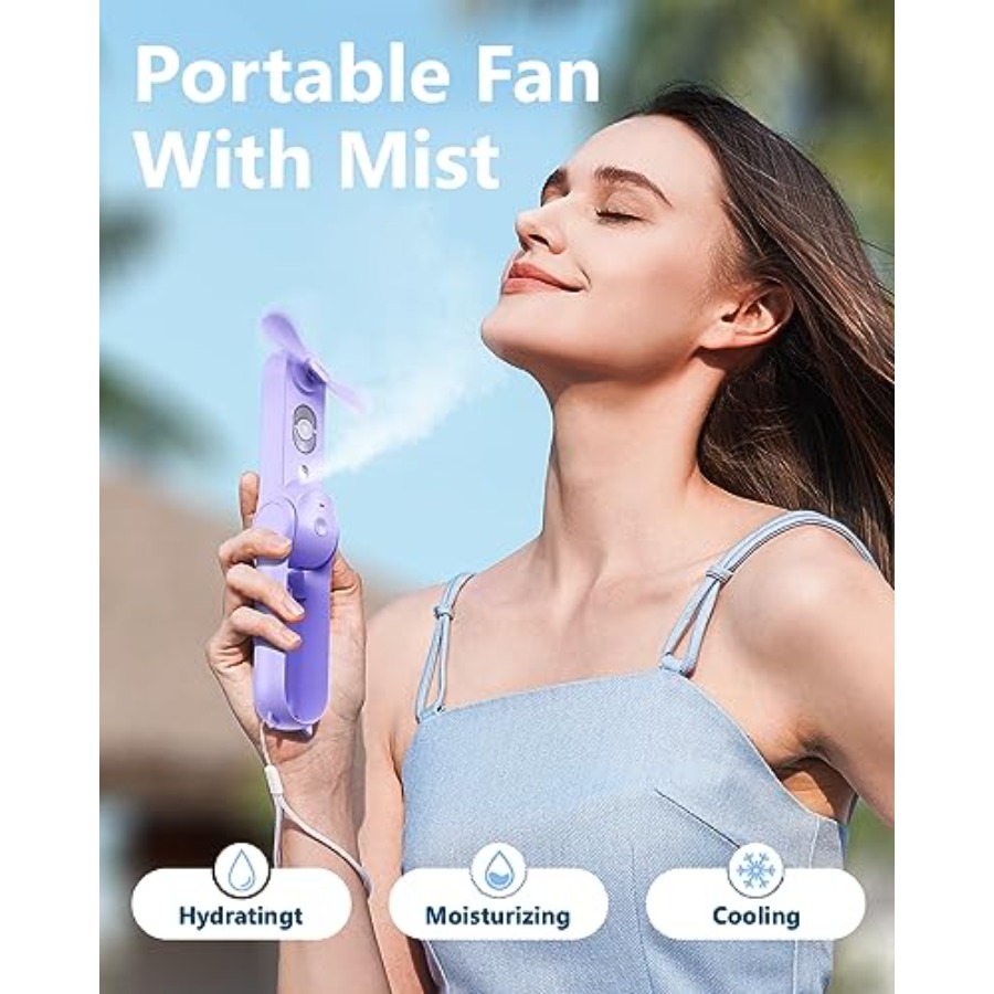Portable Misting Fan, Handheld - Outdoor Camping Misting Fan recensie en prijs