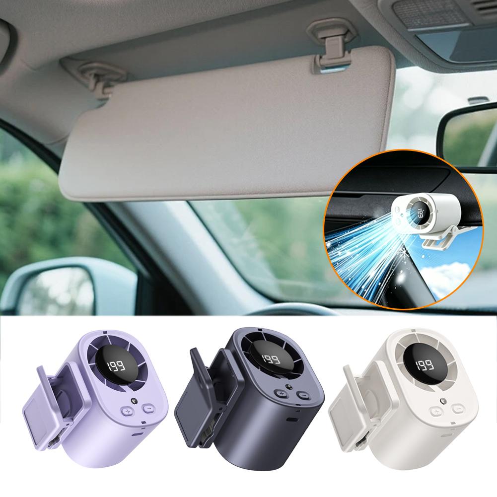 Portable Clip-On Fan with LED  - Outdoor Camping Misting Fan recensie en prijs