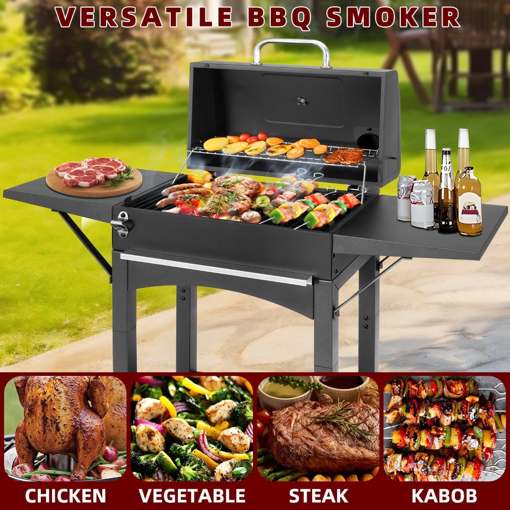 US Shipping Charcoal Grill wit - Outdoor Camping Cooking Table recensie en prijs