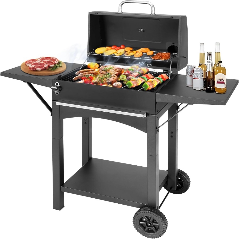 US Shipping Charcoal Grill wit - Outdoor Camping Cooking Table recensie en prijs