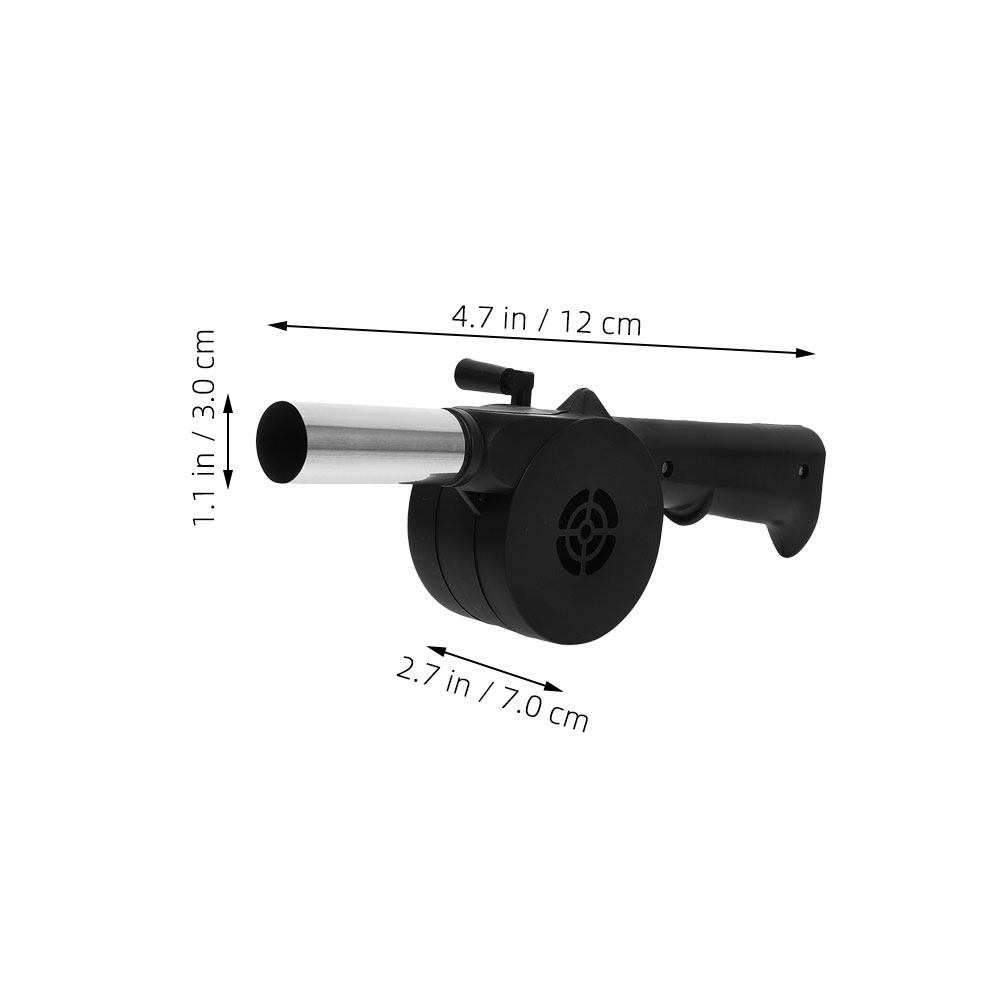 Manual Blower Black Hand Crank - Outdoor Camping Fire Pit recensie en prijs
