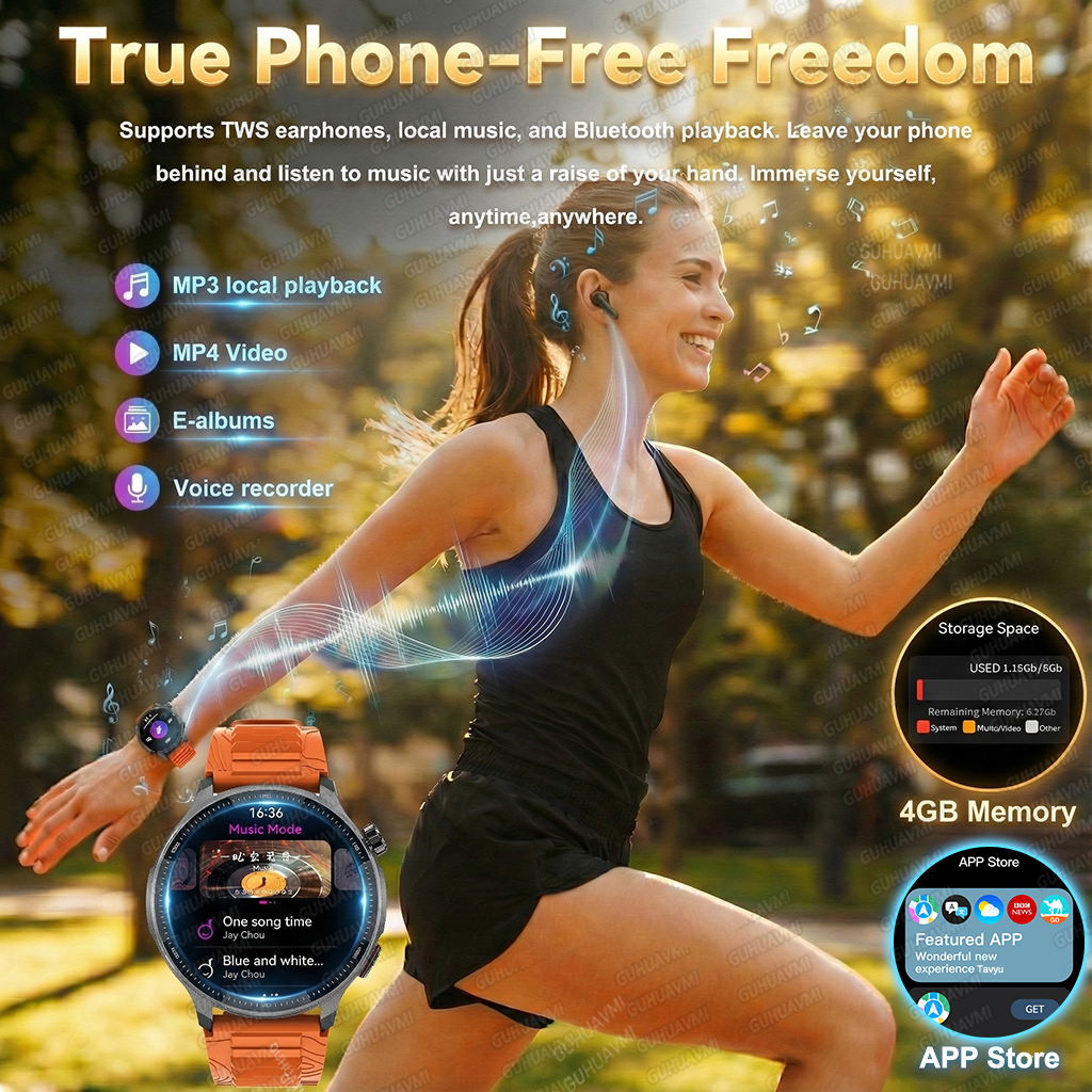 New 4GB Storage Smart Watch GP - Outdoor Camping Japan recensie en prijs